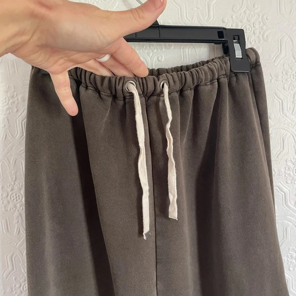 Strapless Sweatpants Jumpsuit onesie oversized sold at free people - Picture 9 of 15